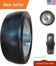 Tire and Wheel Set: 9x3.50-4"