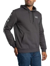 EA7 Men's Logo Sleeve Pullover