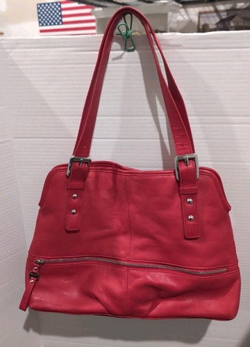 Makowsky red pebbled 100 - red, 100%
