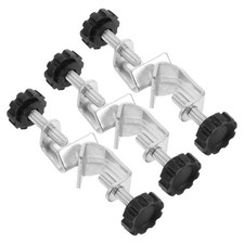  3 PCS Chemistry Lab Equipment Stand Clamp Holder Adjustable Rod Bosshead