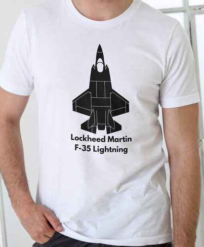 Lightning shirt fun - f-35,