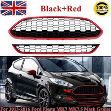 BLACK+RED HONEYCOMB FRONT