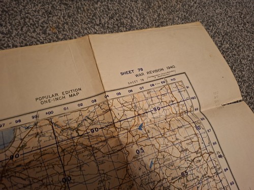 Original wwii ordnance survey - original,