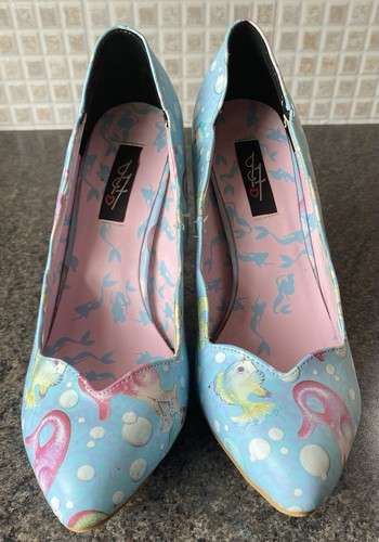 Iron fist blue - mermaid, heels