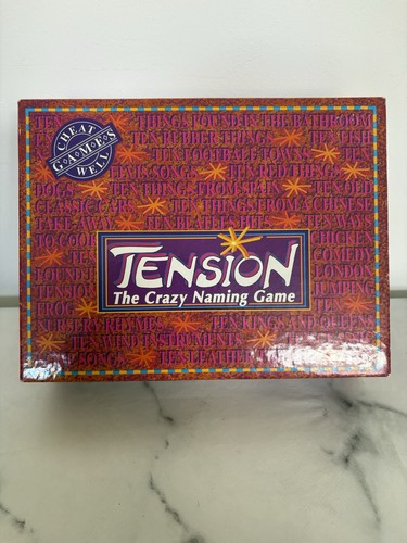 Cheatwell games tension the - cheatwell,