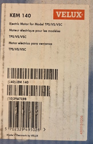 Velux kem 140 electric - kem,