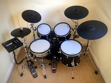 Roland V-Drums Acoustic VAD506 Kit w/ DW 5000 Series Turbo Hardware - Immaculate