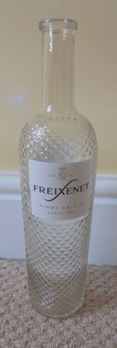 Empty quilted freixenet wine - quilted,