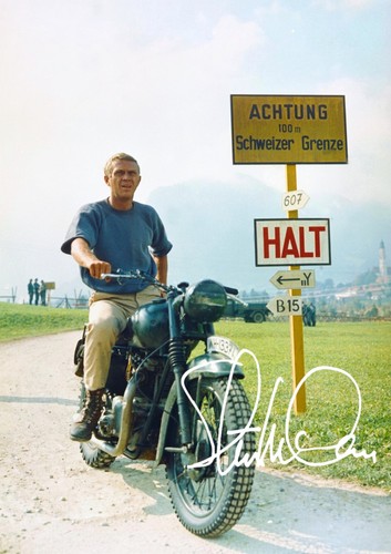 Photo signed steve - a4,