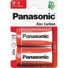 Panasonic Zinc Carbon D Size
