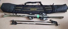 Volkl Energy 320 163cm Skis + Marker M10 Bindings & Leki Stratos Poles + Bag