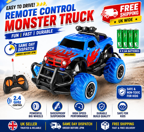 Kizeefun monster truck off - rc,