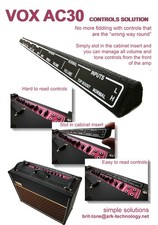 Vox AC 30 Control insert - no