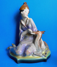 Louis Martin ~ Porcelain Figurine ~ Princess ~ Similar to Goldscheider ~ Perfect