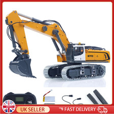 1/50 RC Excavator K970 Engineering Electric Lifting Digger Metal Bucket RTR Toy`