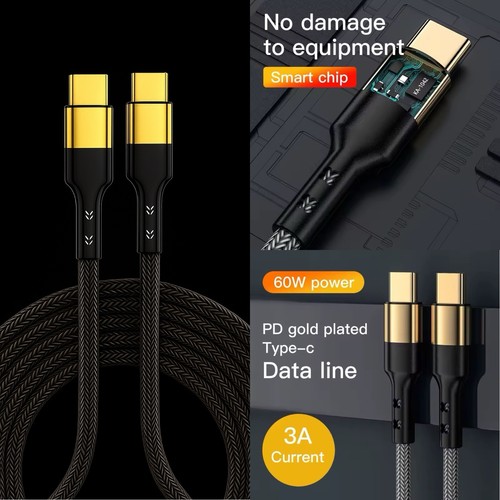 Usbc cable fast - cable, gold