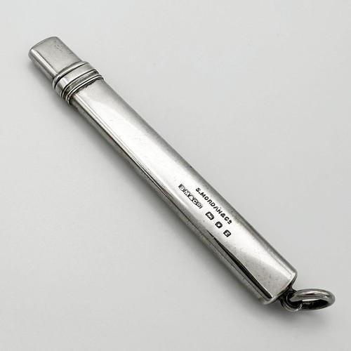 Antique pencil holder sterling - pencil,