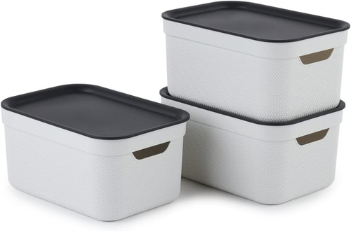 Storage box with lid rotho - storage,