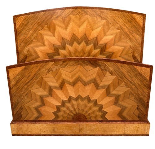 Art deco starburst double bed - deco,