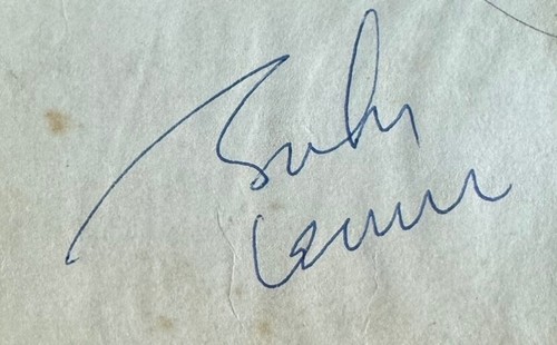 Signed john lennon autograph - john,