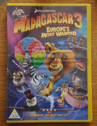 Madagascar - 3, (dvd,