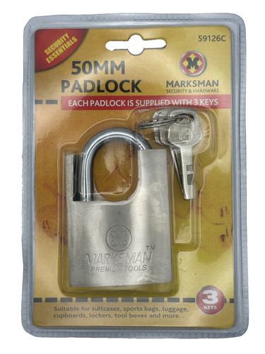 50mm heavy duty padlock keys - 50mm,