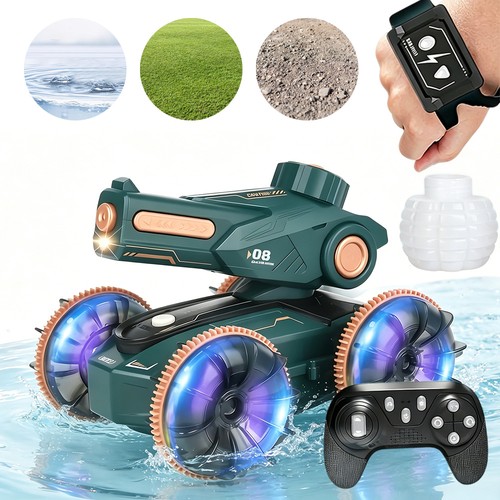 Amphibious stunt car - rc,