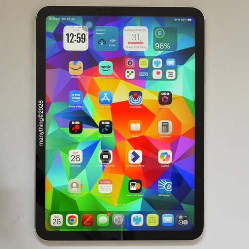 Apple ipad 256gb - apple, (silver)