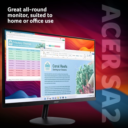 Acer sa242yp1bip ips full - acer, 24"