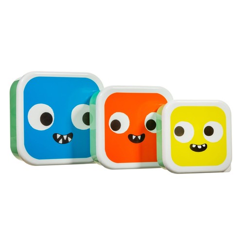 Monster lunch boxes set - set, of