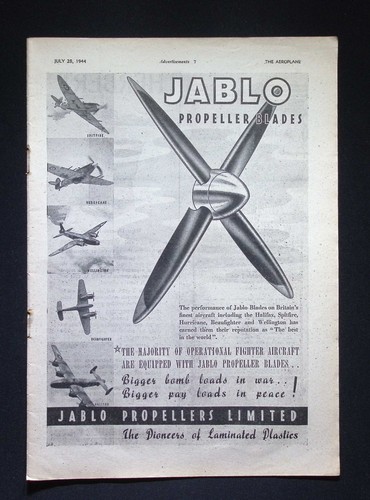 Original 1944 advert jablo - original,