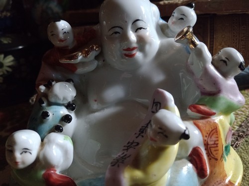 Vintage chinese laughing - vintage,