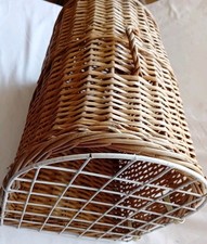 Vintage Wicker Cat Basket