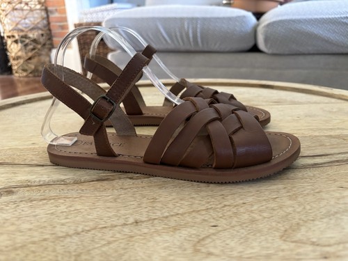 Fat face brown leather - face,
