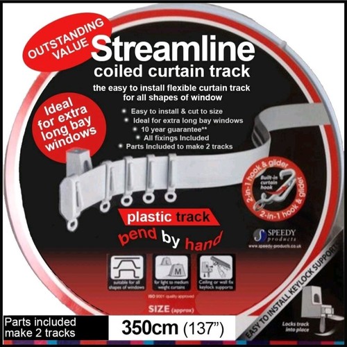 Flexible curtain track 5m - flexible,