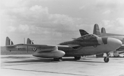 Havilland vampire - de,