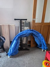 IKEA Kura Bed Tent Blue Polka Dot In Great Condition