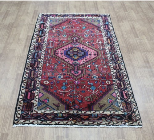 Rug wool handmade vintage - rug,
