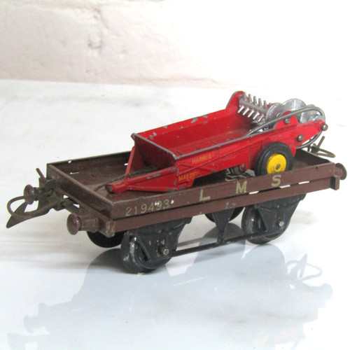 Hornby gauge lms flat wagon - lms,