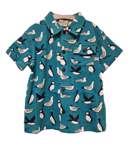Frugi puffin shirt top - ex,