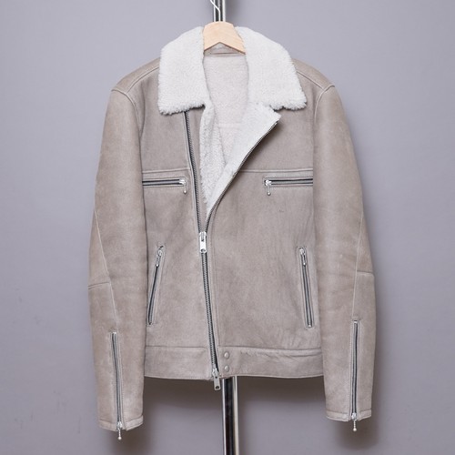 All saints shearling leather - all,