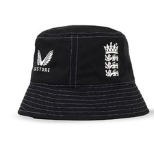 Castore England Cricket Training Bucket Hat - Black