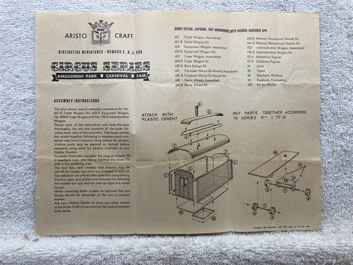 Aristo craft circus series - circus,
