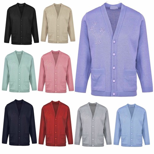 Senior womens classic cardigan - senior,