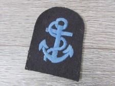 WRNS Royal Navy Wrens Woman's Royal Naval Service Leading Rate Embroidered Badge