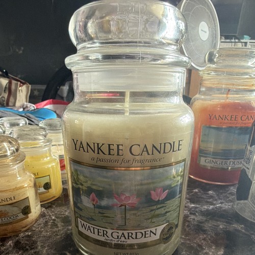 Yankee candle water - yankee, garden