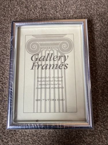 Silver photo frame 7x5 - silver,