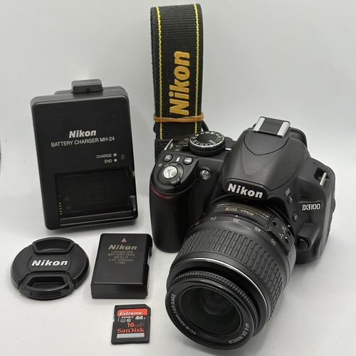 Nikon d3100 2mp dslr camera - nikon, 14.2mp