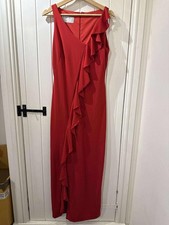 Bernshaw Red Maxi Dress Side