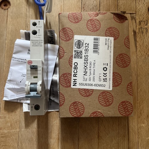 Wylex rcbo amp 30ma type - rcbo,